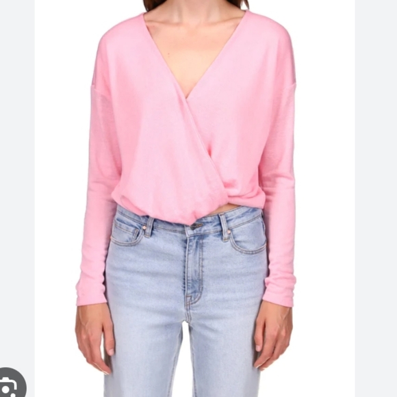 Sanctuary knit pink flamingo top - Picture 3 of 8